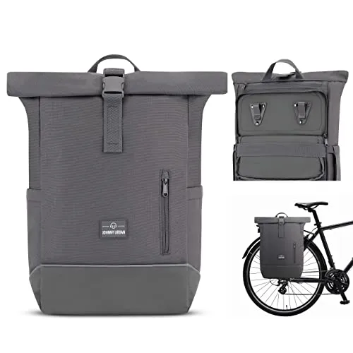 Johnny Urban ROBIN MEDIUM BIKE - 2in1 Rucksack und Fahrradtasche - Fahrradtaschen, flexible Größe und wasserabweisend für optimalen Schutz bei jedem Wetter.
