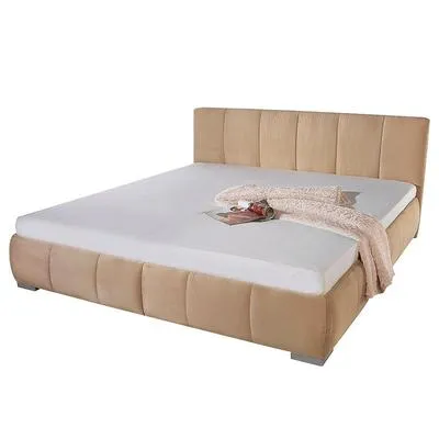 Polsterbett MAINTAL, beige (sand), B:112cm L:210cm, Betten, Polsterbett