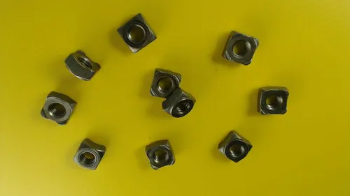 10X M10 Vierkant Schweißmuttern Stahl DIN 928 Anschweißmuttern