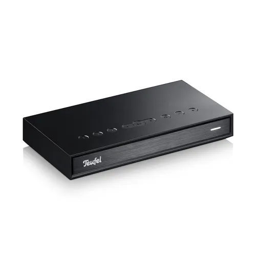 Teufel Streamer - WLAN Lautsprecher mit beeindruckendem Sound - WLAN Lautsprecher mit kraftvollem Klang und einfacher Bedienung, ideal für Musikliebhaber und Smart Home Integration.