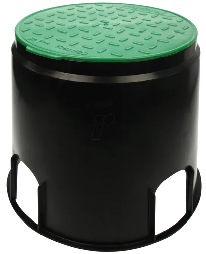 HEIT 21036 Bodeneinbaudose, 168 mm in grün von Heitronic