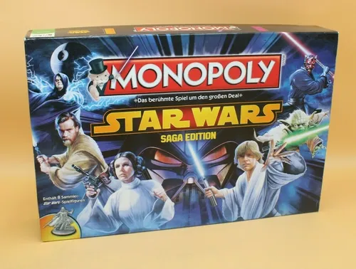 Produktbild Monopoly Star Wars Saga Edition DEUTSCH