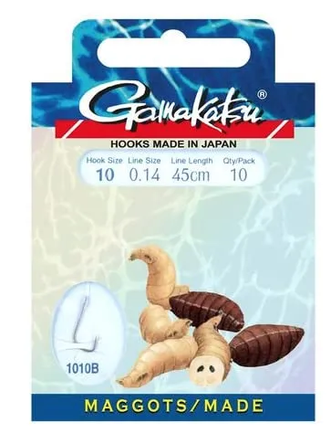 Gamakatsu Gebundene Haken BKS-1010B Made Gr. 16