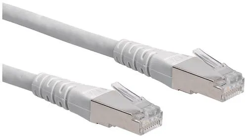 Roline 21.15.0835 RJ45 Netzwerkkabel, Patchkabel CAT 6 S/FTP 5.00m Grau 1St.