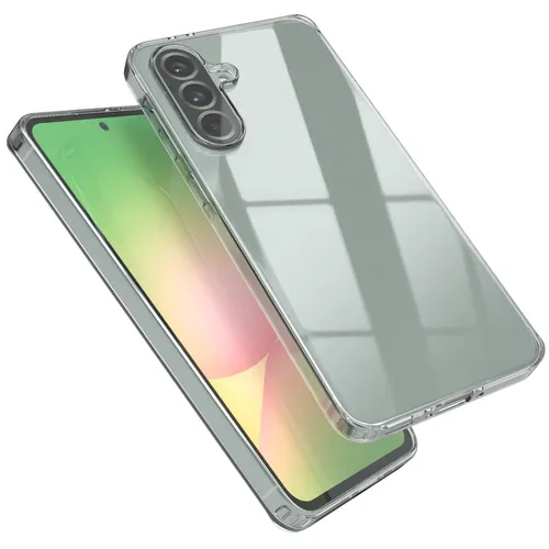 Handyhülle für Samsung Galaxy A56 Silikon Cover Schutz Handy Case Transparent