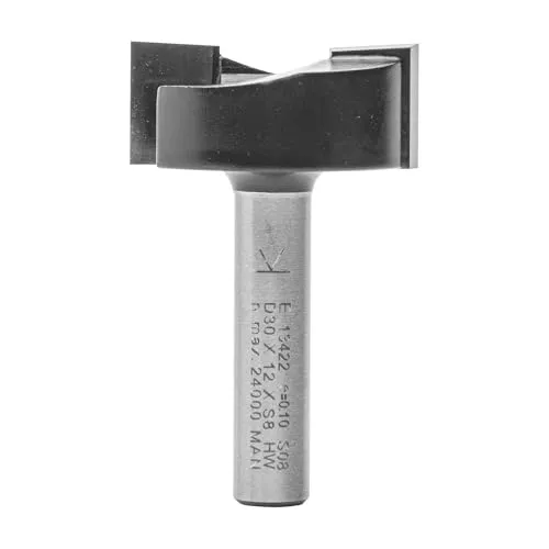 ENT 13422 Planfräser HW 30 mm, Schaft 8 mm von ENT