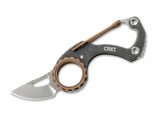 Produktbild CRKT Compano Tool – Mini Taschenmesser mit Karabinerfunktion