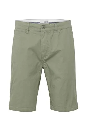 !SOLID Titian Herren Chino Shorts - Hedge Green, Größe XXL - Herren-Shorts im Regular Fit mit Stretch-Anteil, ideal für Sommerlooks. Hergestellt aus nachhaltig produzierter Baumwolle, perfekt kombinierbar mit T-Shirts oder Hemden.