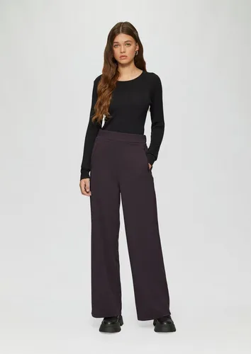 QS Damen 2158281 Hose lang, Wide Leg, 4988, 38W x 32L - Damen-Hosen mit elastischem Bund und Gummizug, perfekt für Büro und Freizeit, bietet hohen Tragekomfort und lässigen Stil.