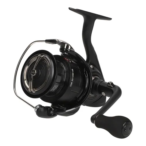 Daiwa 24 TDR QD AB Match- & Feederrolle – Black is Beautiful! - Hochwertige Angelrolle mit AIRDRIVE Design, stabiler Aluminium-Konstruktion und 8 Kugellagern. Ideal für präzise Würfe und komfortables Angeln – perfekt für Feeder- und Matchangler!