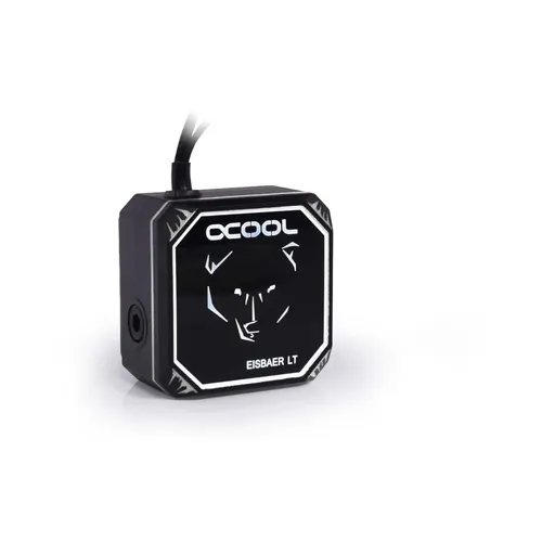 Alphacool Eisbaer Aurora LT Solo - Black - Wasserkühlung für CPU, bietet effiziente Kühlung und ein elegantes Design in Schwarz für optimale Leistung und Stil.