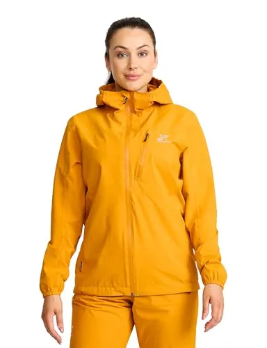 Vector 2L Jacket Damen Golden Yellow, Größe:M in gelb von RevolutionRace