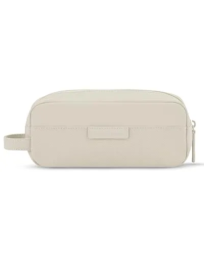 Kapten & Son Bergen Accessory Case Sandstone 1L | Kosmetiktasche Klein Damen & Herren Beige | Ideal als Reise- & Kabeltasche Organizer | Federmäppchen, Etui & Schminktasche