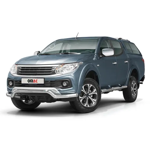 Frontbügel Schutzbügel für Fiat Fullback 2016-2021 aus Edelstahl - Robuster Frontschutzbügel aus rostfreiem Edelstahl für optimalen Schutz und Haltbarkeit. Ideal für den Einsatz im Gelände und bei täglichen Fahrten.