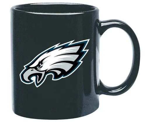 Produktbild Philadelphia Eagles Becher Glossy Mug American Football Black