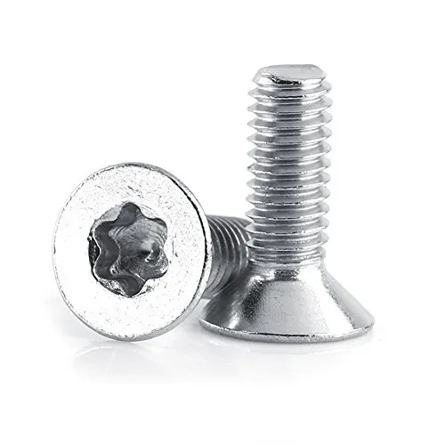 Flachkopfschrauben Edelstahl 50 Stück Senkkopfschrauben M4x 8/10/12/16/20/25/30mm EXPSFN019041 Sternschraube