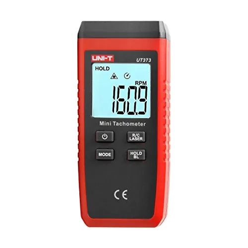 UT373 LCD Digital Laser Umdrehungsmesser - Berührungsloser Drehzahlmesser - Messgeräte: Der UT373 ermöglicht präzise, berührungslose Geschwindigkeitsmessungen von 10 bis 99999 U/min mit hoher Genauigkeit und einem gut lesbaren LCD-Bildschirm, ideal für die mechanische Industrie.