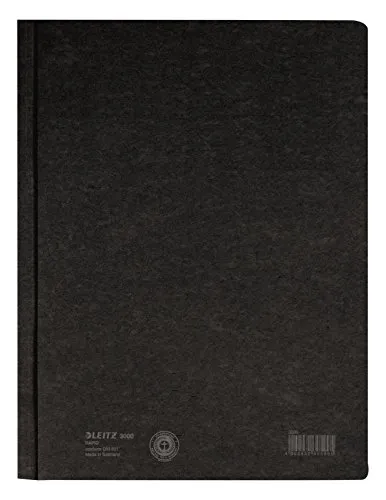 Leitz 3000-00-95 Schnellhefter Rapid - A4, Manilakarton, schwarz, ideal für eine ordentliche und schnelle Dokumentenablage