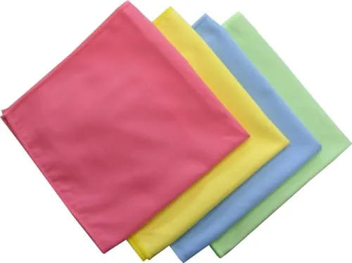 ROTWEISS 8003 Mikrofasertuch SOFTTOUCH 4er-Pack, 40 x 40 cm