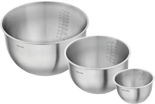 Zwilling 3tlg. Fresh & Save Bowls Schüssel Set in silber von ZWILLING