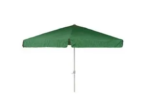 VCM Sonnenschirm Ø 3,8m | Alu Kurbelsonnenschirm in Grün in grün von VCM
