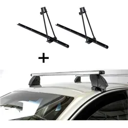 2x Fahrradträger ORION + Dachträger K1 PRO Aluminium für Dr Dr 3 (5Türer) ab 16 - Praktisches Set aus 2 Fahrradträgern und Dachträger für Dr Dr 3 (5Türer) ab 16. Leichte Montage, geeignet für Fahrräder bis 55 mm Reifendicke. Maximale Zuladung von 15 kg pro Träger.