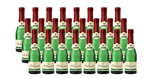 Rotkäppchen Sekt Trocken Piccolo (24 x 0,2 l) - Weine: Trockener Rotkäppchen-Sekt in praktischer 0,2 l Flasche, perfekt für unterwegs. Fruchtig und lebendig mit feinem Perlenspiel – ein Klassiker seit 1856.