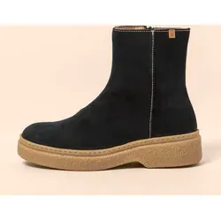 El naturalista Schnürstiefel N5901 SILK SUEDE BLACK - Wanderschuhe mit anatomischem Design, inspiriert von der Natur und nachhaltig produziert – ideal für umweltbewusste Abenteurer.