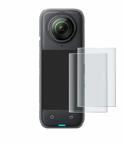 BROTECT Full-Cover Schutzfolie Matt für Insta360 X4 (2 Stück) - Full-Screen Displayschutz-Folie, 3D Curved, Anti-Reflexion