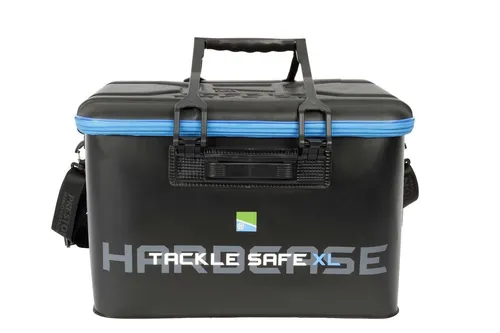 Preston Innovations Hardcase Tackle Safe XL - Robuste Angeltasche aus Kunststoff, ideal zum sicheren Verstauen von Angelzubehör und für den Einsatz bei jedem Wetter.