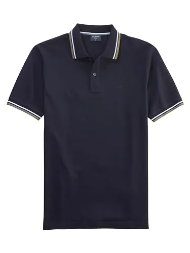 OLYMP Herren Polo-Shirt Kurzarm Casual - Poloshirt für Herren im Regular Fit, aus pflegeleichtem Pikee-Material, ideal für lässige Anlässe und den Alltag.