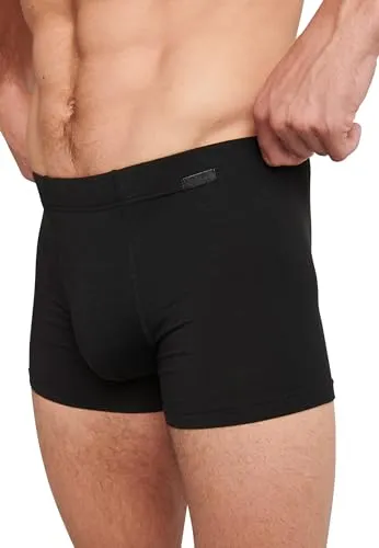 Jockey® Herren Cotton+ Trunkt - 3 Pack, Black, XL - Retroshorts für Herren, mit niedriger Leibhöhe und vollständiger Abdeckung, aus 60% Baumwolle für hohen Tragekomfort.
