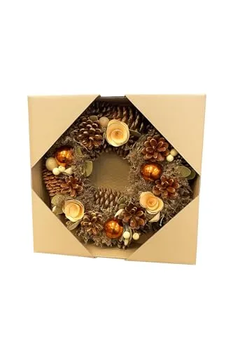 Kranz - Dekorativer Weihnachtskranz 4 - Durchmesser 30 cm