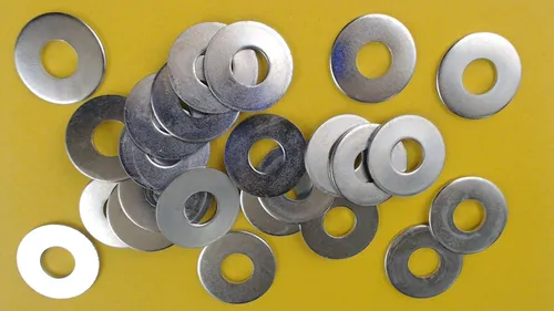 25X Kotflügelscheiben Stärke 1,25 mm galv. verzinkt 8,4 x 20 Karosseriescheiben