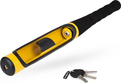 Alca Lenkradkralle 303000 AutoSafe Drive-Blocker - Universelle Wegfahrsperre für PKW, Transporter, SUV & LKW. Extra sicher mit doppelter Ausführung, blockiert das Lenkrad und bietet optimalen Diebstahlschutz.