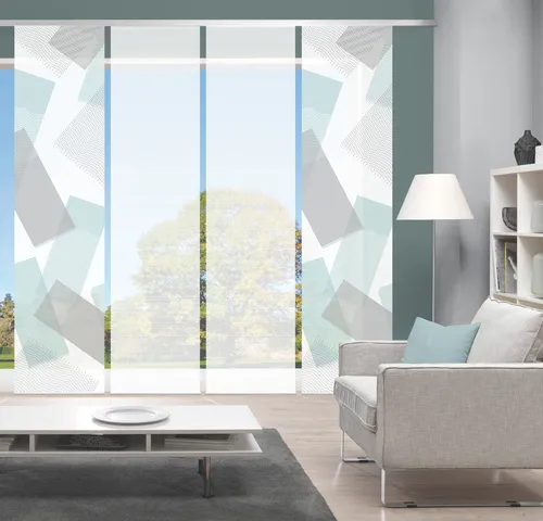 Vision Schiebegardine NAYAH in türkis von Vision