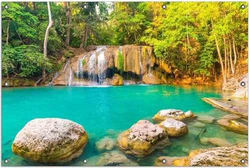 Kunst Türkis von Wallario