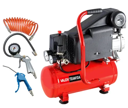 Geschmierter Koaxialkompressor 6 Liter, 8 bar TEAM 10A Valex