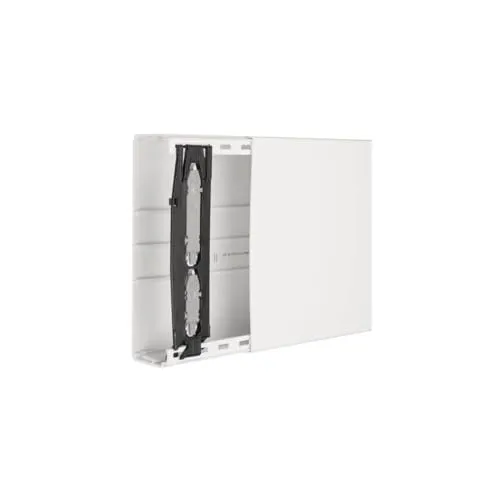 Hager LF6023009016 Kabelkanal 2000 x 230 x 60mm - Kabelführung, ideal zur ordentlichen Verlegung von Kabeln, sorgt für ein aufgeräumtes Erscheinungsbild und schützt Kabel vor Beschädigungen.