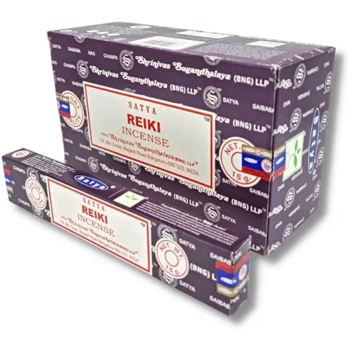 Satya Räucherstäbchen x LAVISA, Meditation, Aromatherapie, Duft (Reiki)