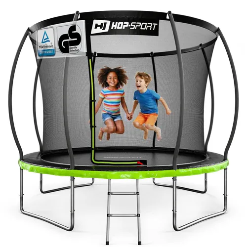 Hop-Sport Trampolin Outdoor in grün von Hop-Sport