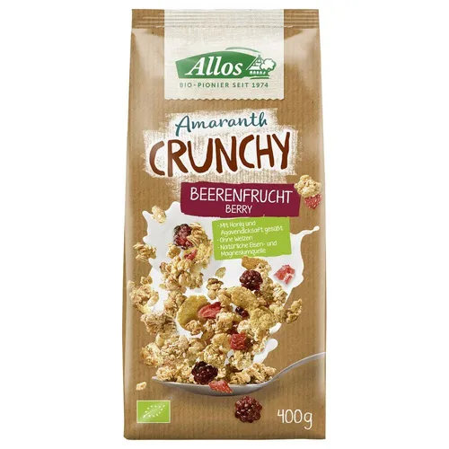 Amaranth Crunchy - Beerenfrucht 400g | ALLOS