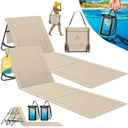KESSER® 2er Set Strandmatte klappbar von Kesser
