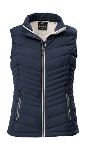 G.I.G.A. DX by killtec Steppweste GS 109 WMN QLTD - Atmungsaktive und winddichte Damenweste mit 10.000 mm Wassersäule, ideal für aktive Freizeit. Sportlicher Stil in Navy, perfekt für jede Jahreszeit.