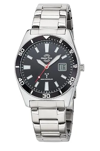 Master Time Funk Quarz Herren Uhr Analog-Digital mit Edelstahl Armband MTGA-10857-21M