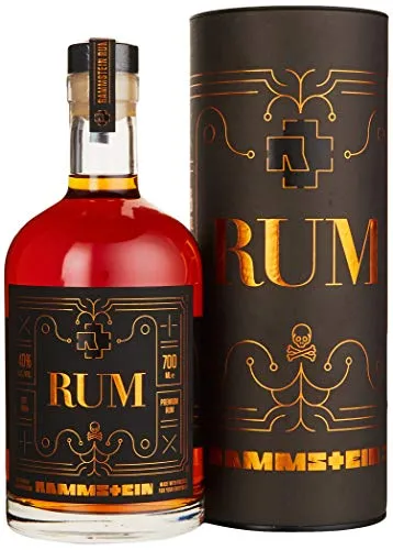 Rammstein Rum Offizielles Fanprodukt der Band Rammstein 40% Vol. 0,7 l