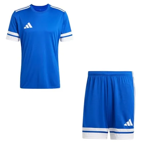 adidas Herren Set Trikot + Hose Squadra 25 Team Royal Blue/White M