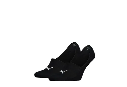 PUMA Füßlinge PUMA UNISEX MID CUT FOOTIE (2 Paar) No-Show-Socks, Silikon in der Ferse für optimalen Halt