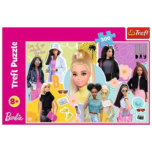 Puzzle 300 elementów Twoja ulubiona Barbie TREFL 23025 TR TREFL 5900511230253