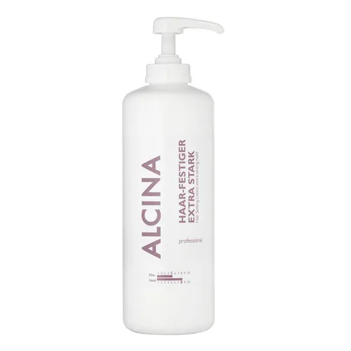 Alcina Professional Haar-Festiger extra stark 1200 ml Haarspray - Frisierprodukte mit extra starkem Halt für voluminöse Frisuren, die lange in Form bleiben. Ideal für klassische Frisurentechniken mit Volumenwicklern.